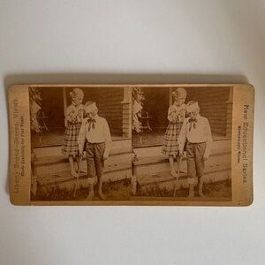 Vintage Stereograph Card